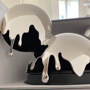 Disney 100 Dripping Platinum Ear Hat